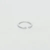 Bague Fine UNIQUE - Cristal / Argenté -Femini Boutique 02220258 136 52 01