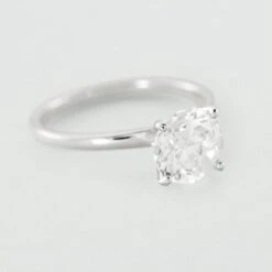 Bague Fine DIAMS - Cristal / Argenté