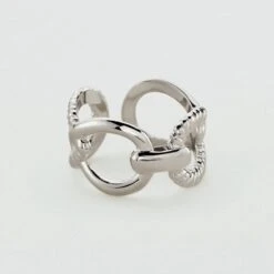 Bague Ajustable HARMONIE - Argenté