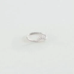 Bague Fine LUCKY EYE - Cristal / Argenté