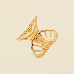 Bague Ajustable OCEANIDE - Doré