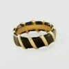Bague Fine SESHA - Noir / Doré -Femini Boutique 02280034 270 52 01