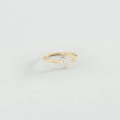 Bague Ajustable SARA - Argenté / Doré