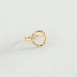 Bague Fine RAINBOW - Multicolore / Doré