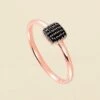 Bague Fine GLORIA - Noir / Rose -Femini Boutique 02290020 970 52 01