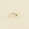 Bague Fine LUCKY EYE - Vert / Doré 1 Bague Fine LUCKY EYE - Vert / Doré -Femini Boutique 02290027 658 52 01