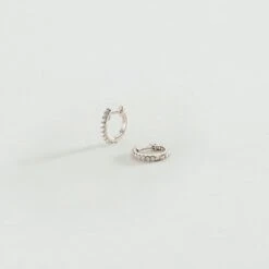 Créoles AUSTRAL - Cristal / Argenté