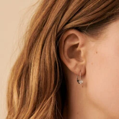 Boucles D'oreilles Pendantes SOL - Cristal / Argenté 5 Boucles D'oreilles Pendantes SOL - Cristal / Argenté -Femini Boutique 02321237 136 TU M1