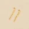 Boucles D'oreilles Pendantes CHAIN - Doré -Femini Boutique 02350942 157 TU 01