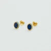 Boucles D'oreilles Puces ATMA - Lapis/ Bleu 2 Boucles D'oreilles Puces ATMA - Lapis/ Bleu -Femini Boutique 02390798 857 TU 01
