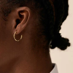 Créoles RADIEUX - Doré -Femini Boutique 02390809 157 TU M1