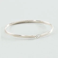 Jonc BANGLE - Argenté