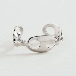 Jonc ETREINTE - Argenté