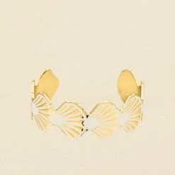 Manchette COQUIPOP - Beige / Doré