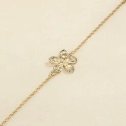 Bracelet Souple BLOOM - Doré