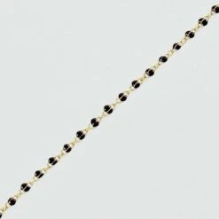 Bracelet Souple SMARTY - Noir / Doré