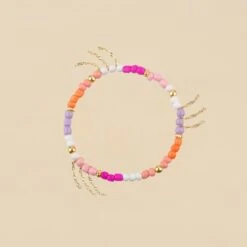 Bracelet Souple RODEO - Multicolore / Doré