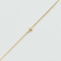 Bracelet Souple OURSE - Cristal / Doré