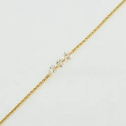 Bracelet Souple PETILLE - Cristal / Doré