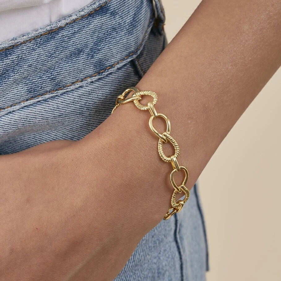 Bracelet Souple HARMONIE - Doré 5 Bracelet Souple HARMONIE - Doré – Image 3