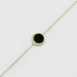 Bracelet Souple MOONONYX - Onyx