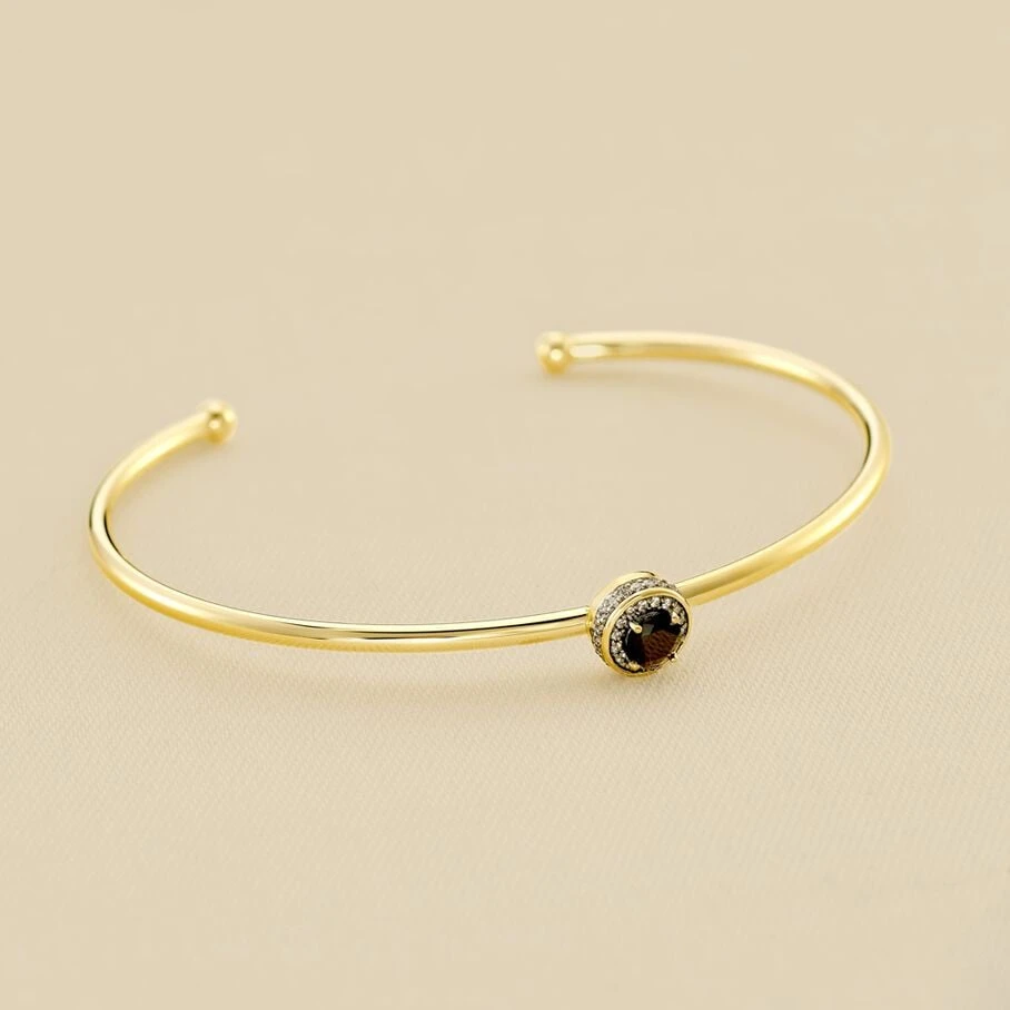 Jonc IMPERIAL - Noir / Doré 3 Jonc IMPERIAL - Noir / Doré