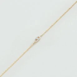 Bracelet Souple ETREINTE - Argenté / Doré