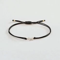 Bracelet Cordon MASCOTTE - Argenté / Doré