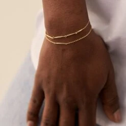 Bracelet Souple RADIEUX - Doré -Femini Boutique 02490082 157 TU M2