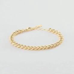 Bracelet Souple ARGENT - Doré