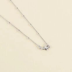 Collier Ras Du Cou OURSE - Cristal / Argenté