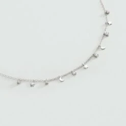 Collier Ras Du Cou LUNITAS - Cristal / Argenté