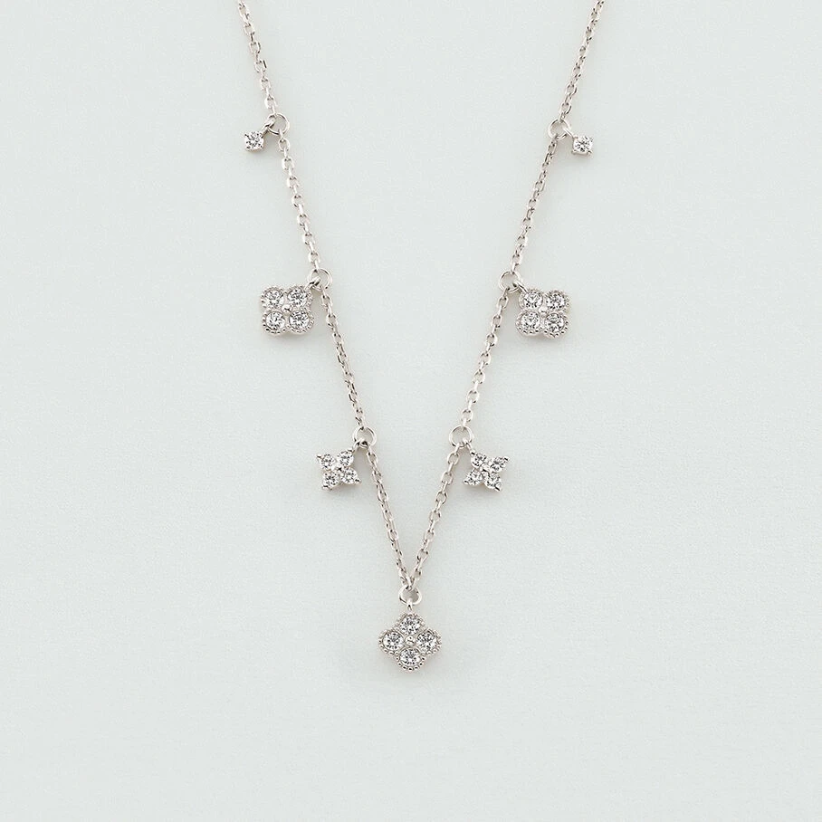 Collier Ras Du Cou BELOVED - Cristal / Argenté 3 Collier Ras Du Cou BELOVED - Cristal / Argenté