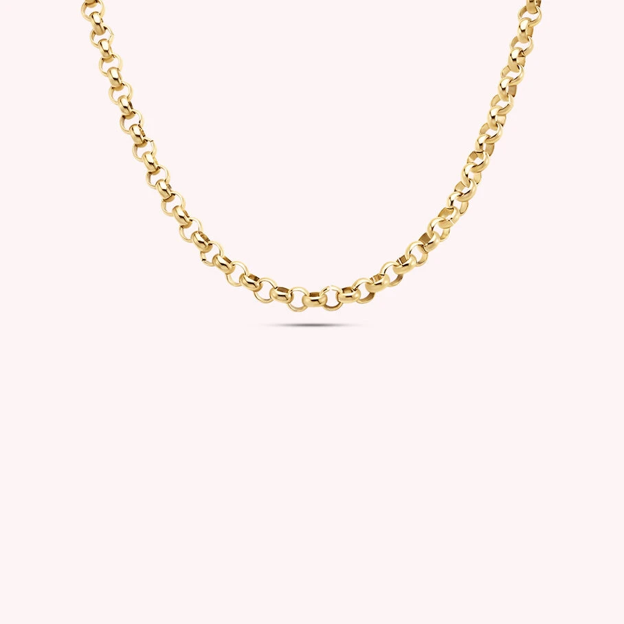 Collier Mi-long JACKSON - Vert / Doré 3 Collier Mi-long JACKSON - Vert / Doré