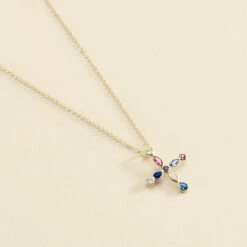 Collier Ras Du Cou LUCES - Multicolore / Doré