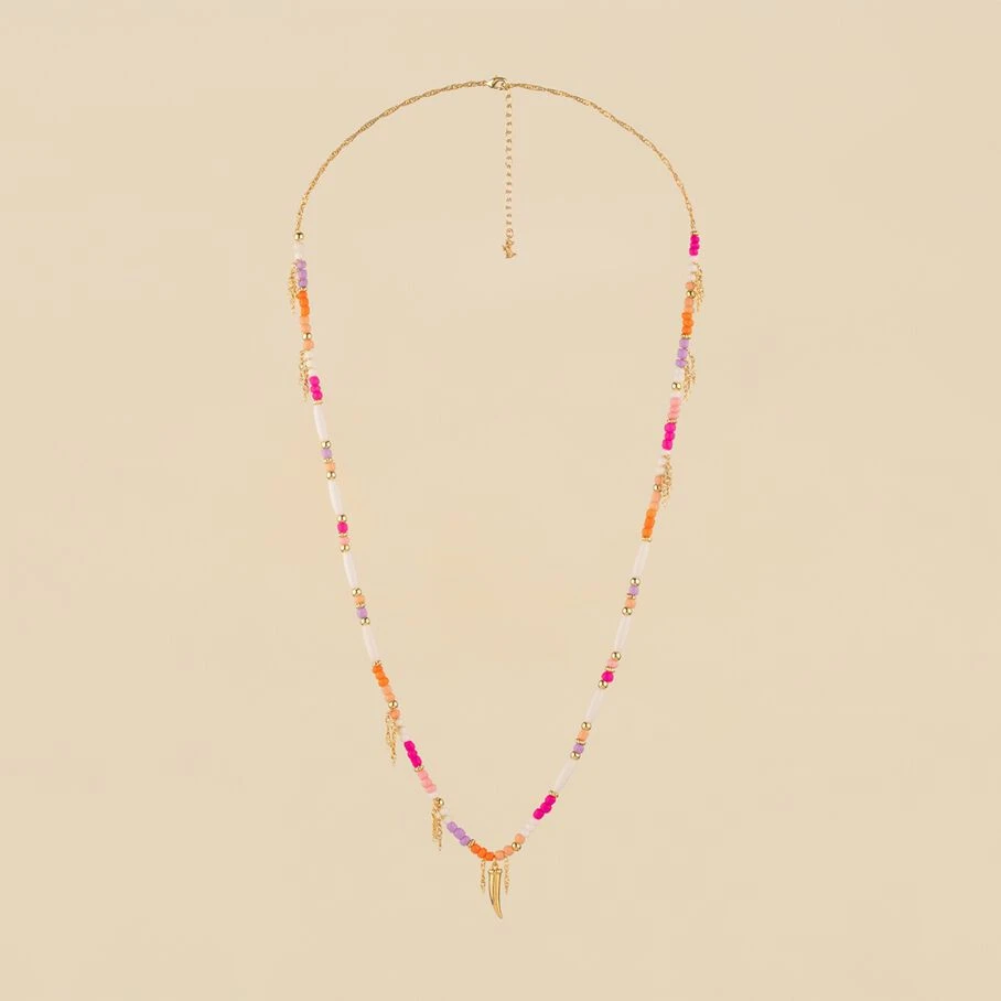 Sautoir RODEO - Multicolore / Doré 3 Sautoir RODEO - Multicolore / Doré