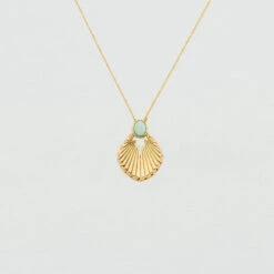Collier Mi-long ARLEQUIN - Amazonite