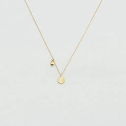 Collier Ras Du Cou CYCLADES - Turquoise / Doré -Femini Boutique 02681160 731 TU 02