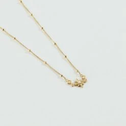 Collier Ras Du Cou OURSE - Cristal / Doré