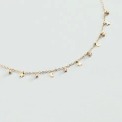 Collier Ras Du Cou LUNITAS - Cristal / Doré