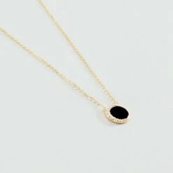Collier Ras Du Cou MOONONYX - Onyx
