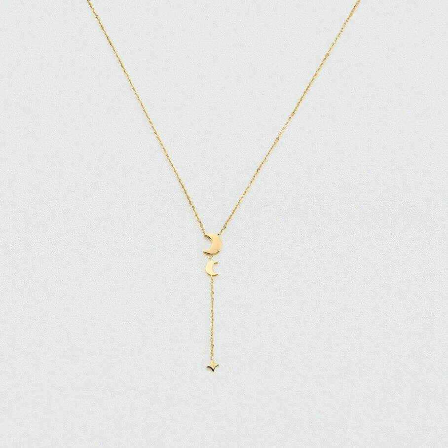 Sautoir LUNAISON - Doré 3 Sautoir LUNAISON - Doré