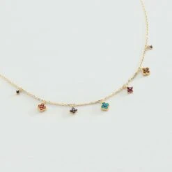 Collier Ras Du Cou BELOVED - Multicolore / Doré
