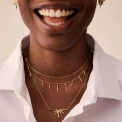 Collier Ras Du Cou RADIEUX - Doré -Femini Boutique 02690142 157 TU M2